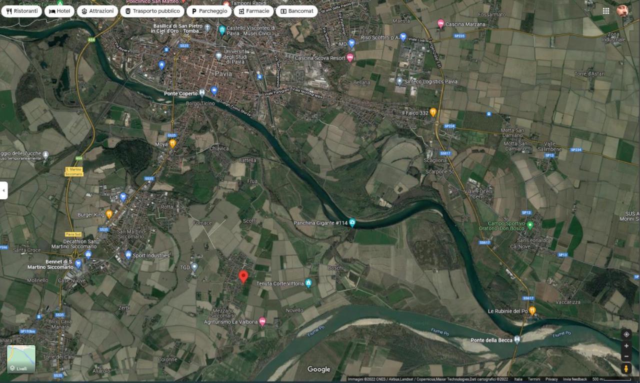B&B Due Fiumi 1908 Travaco Siccomario Zewnętrze zdjęcie